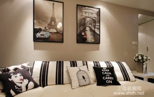 二居室现代简约风格装修-完工效果图