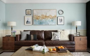 125㎡现代美式风，不止精致，更加优雅高端！-完工效果图