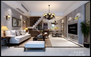 佘山珑原高先生雅居-效果图