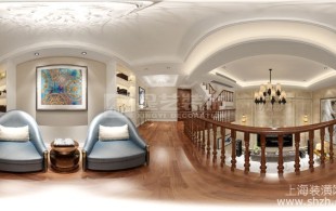 上坤旭辉墅彭总叠墅-效果图