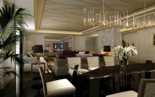 平安公寓350平大平层项目装修设计-设计效果图