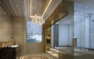 太仓向东岛独栋别墅新古典风格设计-设计效果图