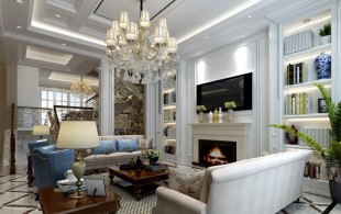 南郊中华园别墅项目装修设计方案-设计效果图