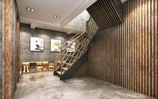 臻水岸288平类独栋别墅项目装修设计-设计效果图