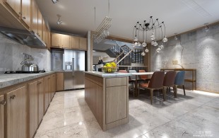 中城国际紫竹园别墅装修设计-设计效果图