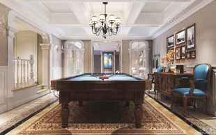 保利御樽苑300平联排别墅设计方案-设计效果图