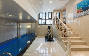 中金海棠湾600平别墅装修完工实景展示-设计效果图