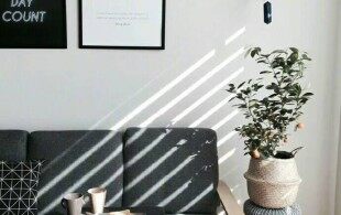 浅灰色简约风格装修，简单有质感-设计方案效果图