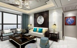 140㎡新中式风格-装修效果图