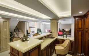 正荣国领别墅装修完工实景展示-设计效果图