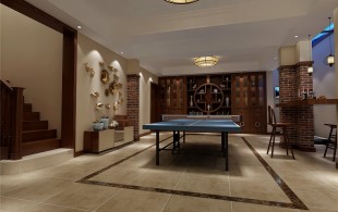 招商海廷90号别墅项目装修设计案例展示-设计效果图