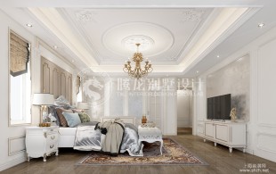 法式风格别墅设计案例展示-效果图