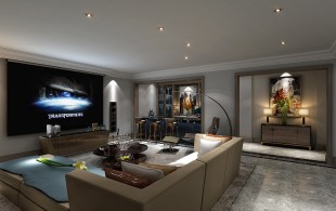 青浦安墁西郊别墅项目装修设计-效果图