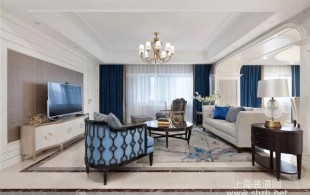 仁恒滨江220平大平层装修完工实景案例-完工实景