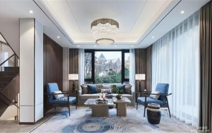 同济晶萃别墅项目装修设计案例展示-设计效果