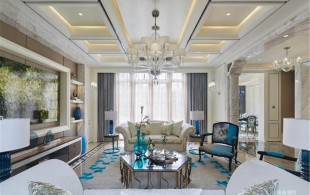 别墅装修欧式风格设计案例展示-完工实景