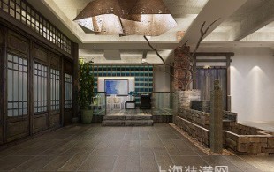 洛阳栾川蝴蝶谷满族特色度假村-效果图