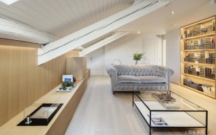 简单随性的居住空间-效果图