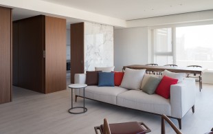 浅色调的魅力之家-效果图