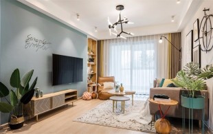 清新独居北欧之家-120平三居室-清新独居北欧之家-120平三居室