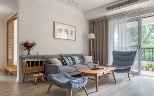 《紫荆新苑整体翻新》-《日式风格》